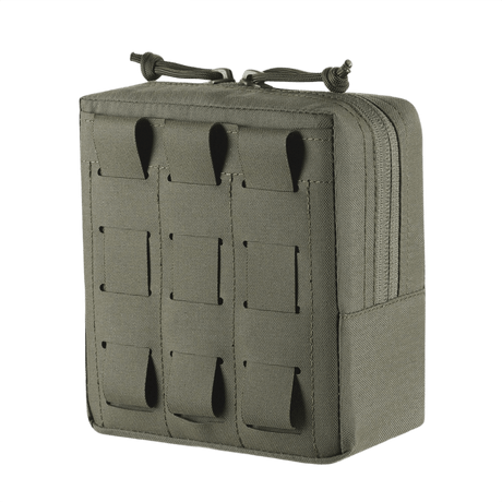 M-Tac Utility Pouch Elite Small Cordura 500D:stä Laser Cut -MOLLE-liitännällä EDC-varusteiden ja tavaroiden säilytykseen.