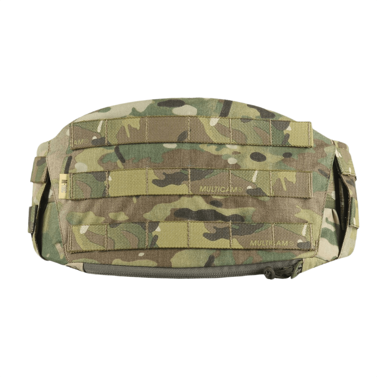 M-Tac War Belt ARMOR MIL-SPEC MOLLE-webbingillä, taktisiin tehtäviin, valmistettu Cordura 500D -kankaasta maastokuviossa.