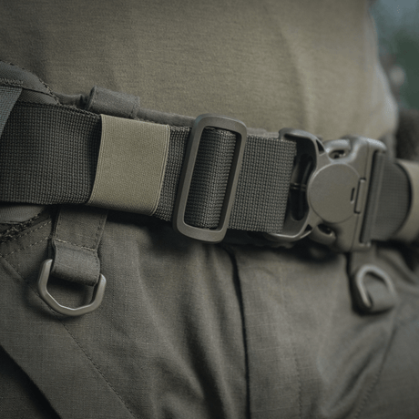 M-Tac War Belt ARMOR taktinen vyö kestävästä Cordura 500D:stä, MOLLE-webbingillä ja tukevalla lukituksella.