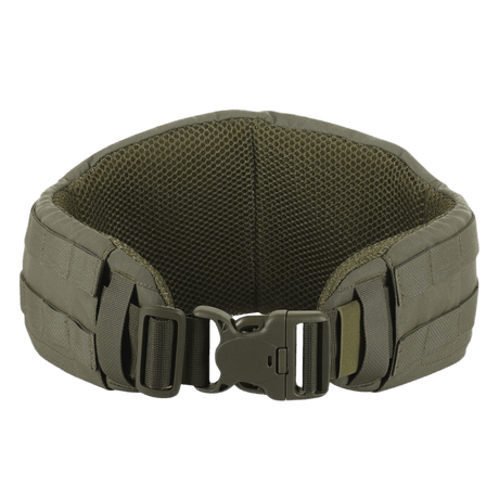 M-Tac War Belt ARMOR kestävässä Cordura 500D:ssä MOLLE-webbingillä ja tukevalla sulkimella taktisiin tehtäviin.