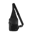 M-Tac Carry Sling Taske Elite Gen.IV, musta nylon, Velcro, säädettävä remmi ja universaali Velcro-kotelo, galleria, positio 1