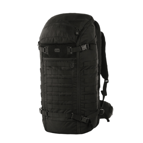 M-Tac Rygsæk Gen.II Elite Large mustana ergonomisella muotoilulla ja kestävästä Cordura-materiaalista, sopii aseiden kuljetukseen.