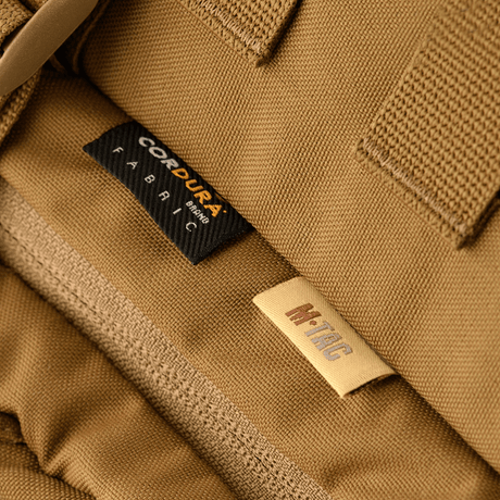 M-Tac Rygsæk Gen.II Elite Large, valmistettu Cordura 330D ja 1000D -vahvistetuista materiaaleista, sopii ergonomiseen kuljetukseen ja aseiden säilytykseen.