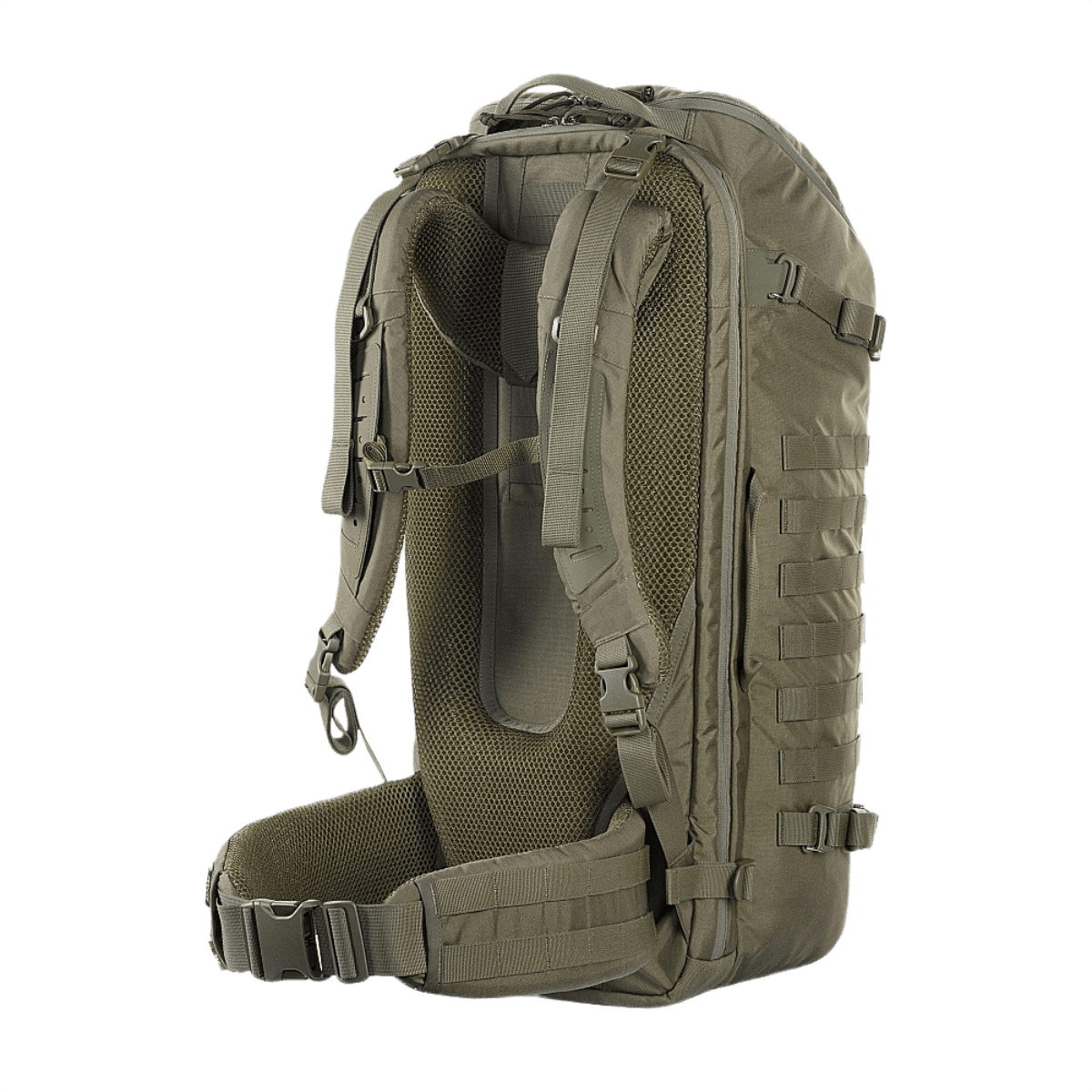 M-Tac Rygsæk Gen.II Elite Large, oliivinvihreä, kestävä Cordura-rakenne, sopii säilytykseen ja kuljetukseen.