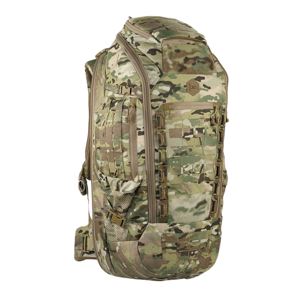 M-Tac Large Gen.IV Elite Cordura-reppu, ergonominen muotoilu aseiden ja päivittäiskäytön kuljetukseen.