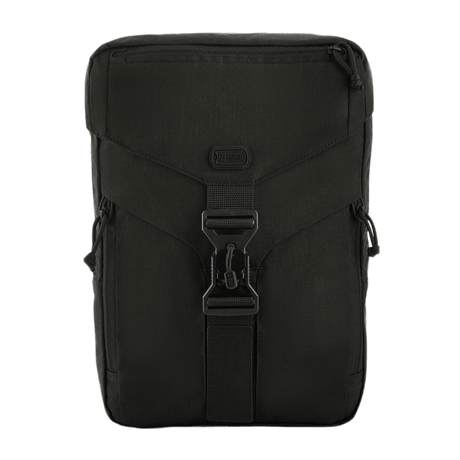 M-Tac Magnet XL Bag Elite – musta tabletti- ja olkalaukku FidLock V-Buckle -magneettilukolla.