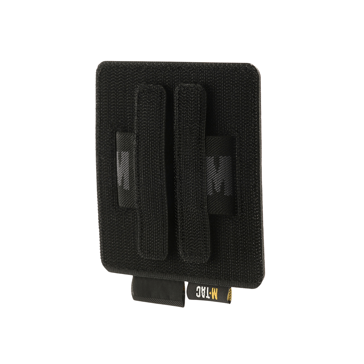 M-Tac Double Mag Pouch Hook Backed Magazine mustana kahden lippaan tai pienten esineiden kuljetukseen. Täydellinen Velcro-laukkuihin