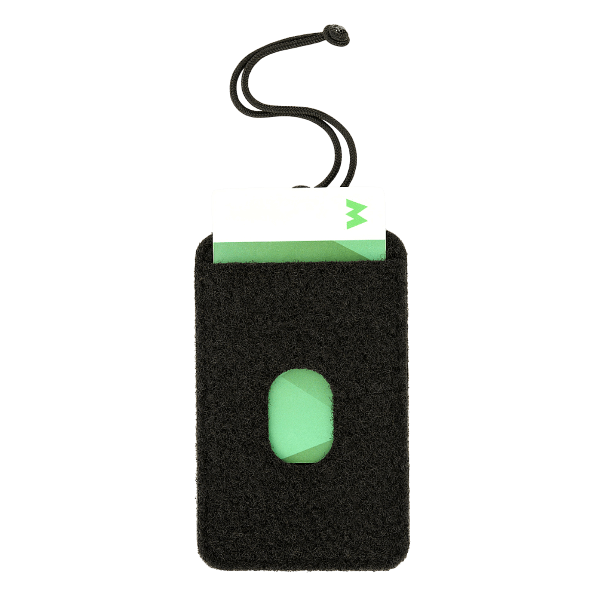 M-Tac Badge Holder – henkilökortti ja patch, taktinen pidike pehmeällä Velcrolla ja metallisilmäillä, säilytykseen ID:lle, merkeille tai avainkortille.