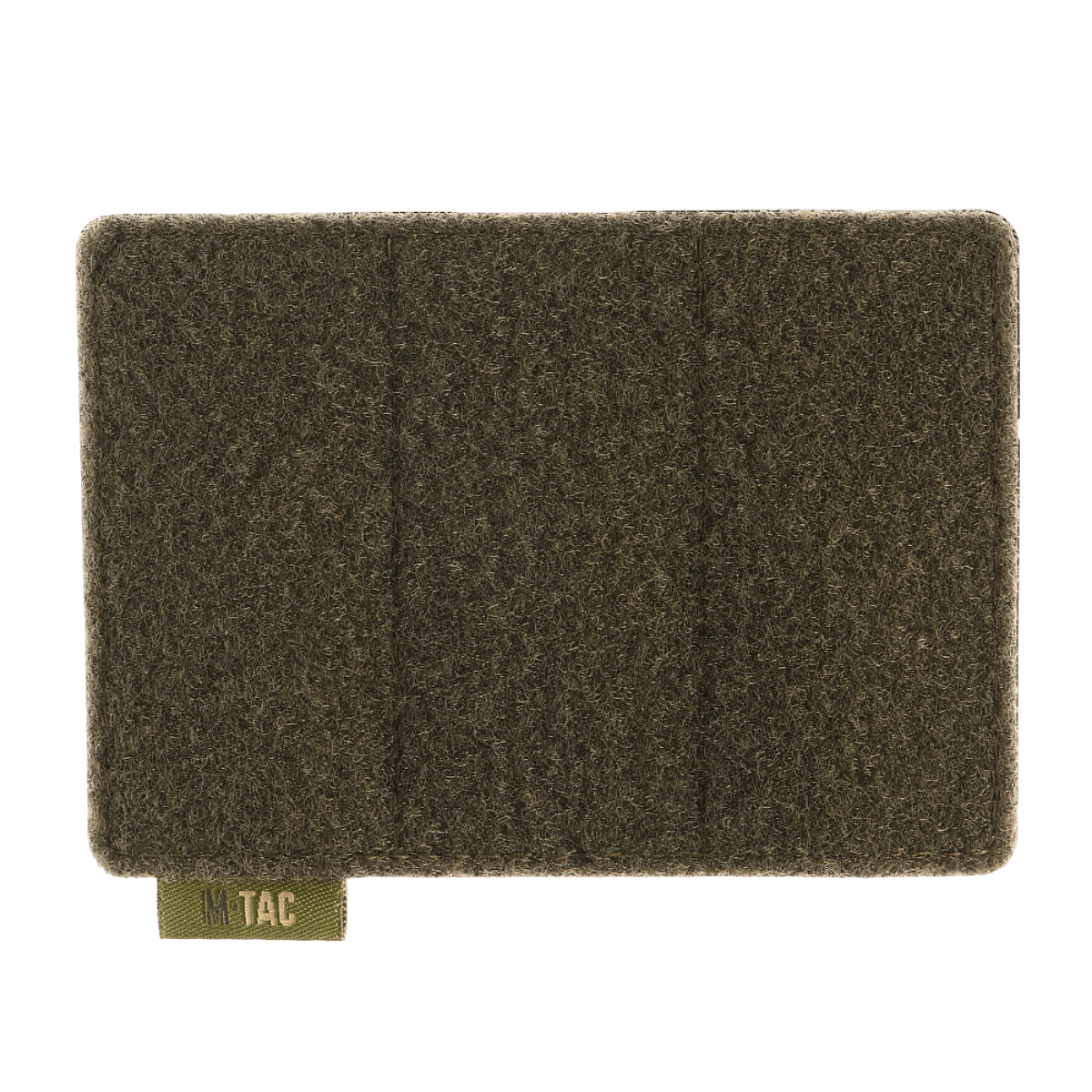 M-Tac Taktisk Morale Patch Display Board Hook and Loop Molle 120x85, vakaa muovipohja MOLLE-järjestelmiin ja merkkien kiinnitykseen.