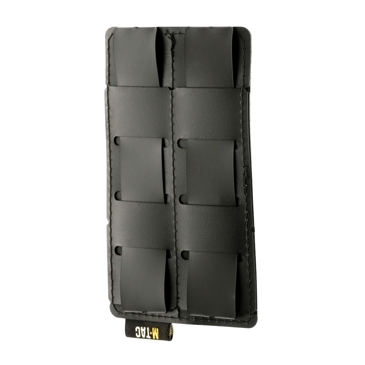 M-Tac paneeli patcheille MOLLE 80x135 mustana, plastbase ja hook & loop overflade, sopii MOLLE-järjestelmiin ja patcheihin. Koko: 80x135 mm