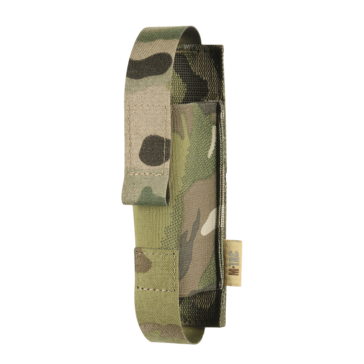M-Tac Tourniquet Pouch Elastisk med MOLLE Gen.II camo-kuosissa elastisella suljinnalla, nopea pääsy, MOLLE-kiinnitys.