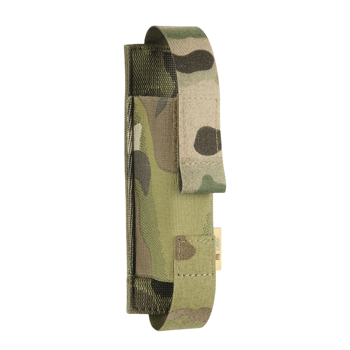 M-Tac Tourniquet Pouch Elastisk med MOLLE Gen.II, camo-kuvio, koko 15x5 cm, nopeaan säilytykseen ja helppoon pääsyyn tourniquetiin.
