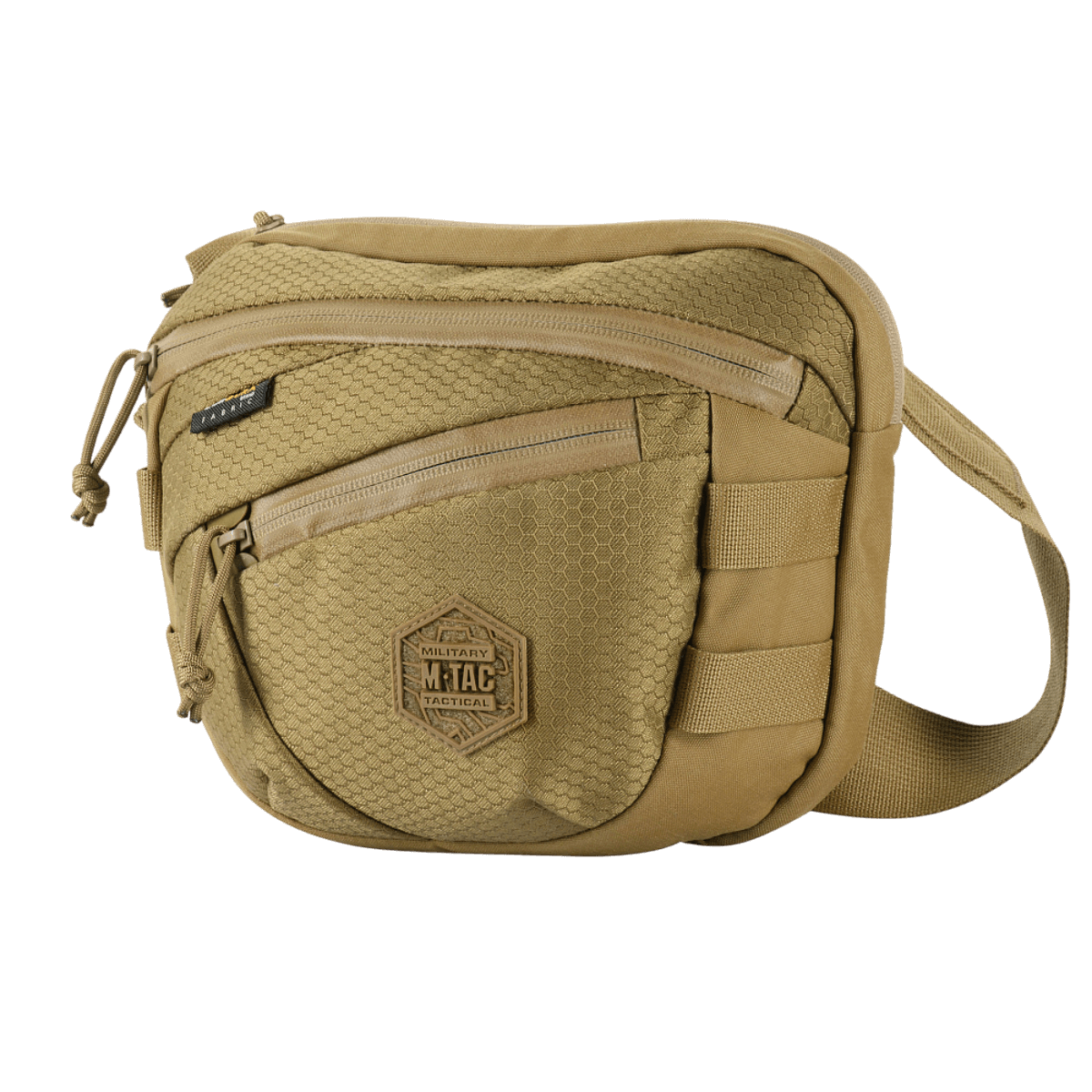 M-Tac Sphaera Hex Hardsling Gen.II Elite Cordura, kompakti ja tyylikäs laukku säädettävällä olkahihnalla ja piilotetulla kantotilalla.