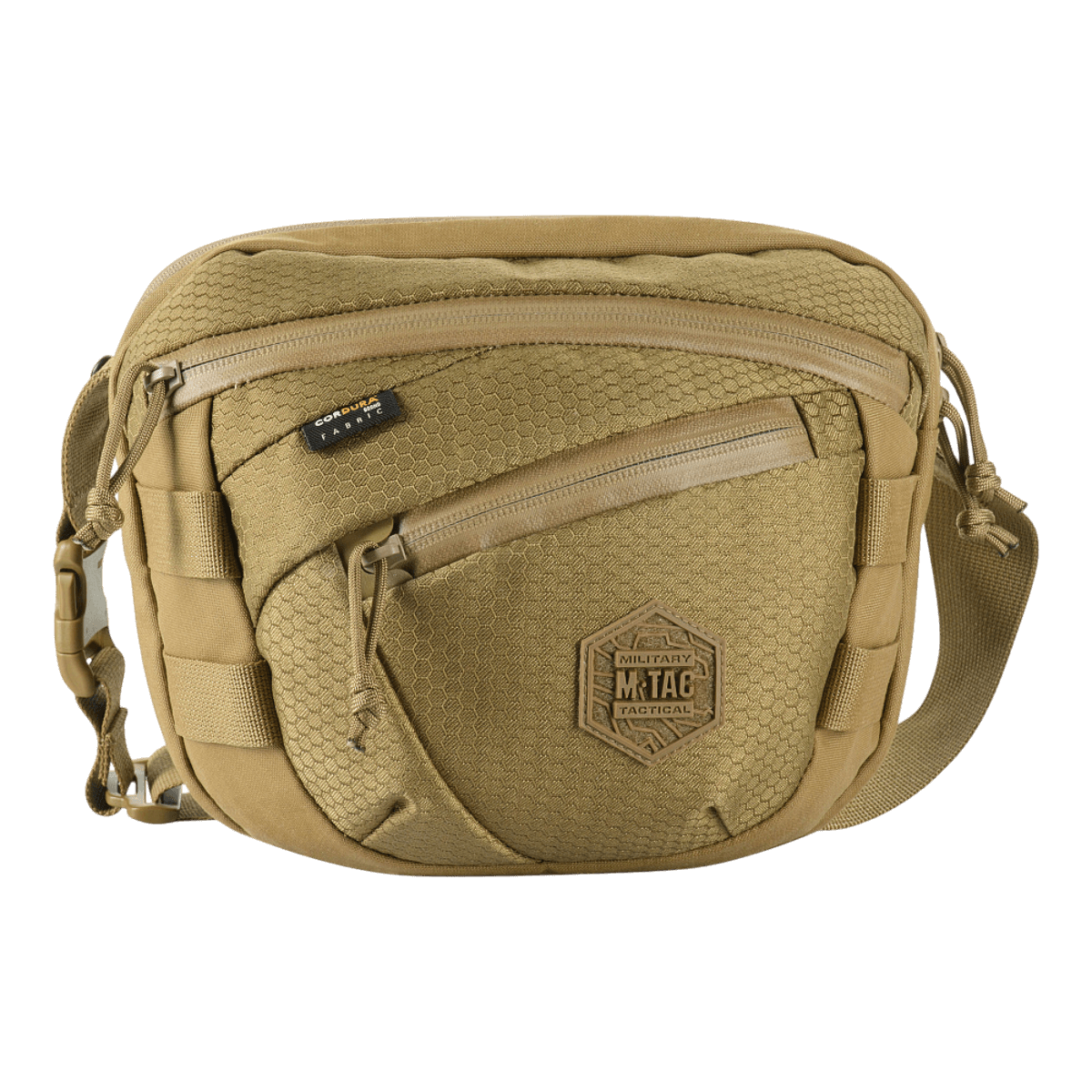 M-Tac Sphaera Hex Hardsling Gen.II Elite – kompakti laukku piilotetulla kantojärjestelmällä ja säädettävällä olkahihnalla, päivittäiseen käyttöön.