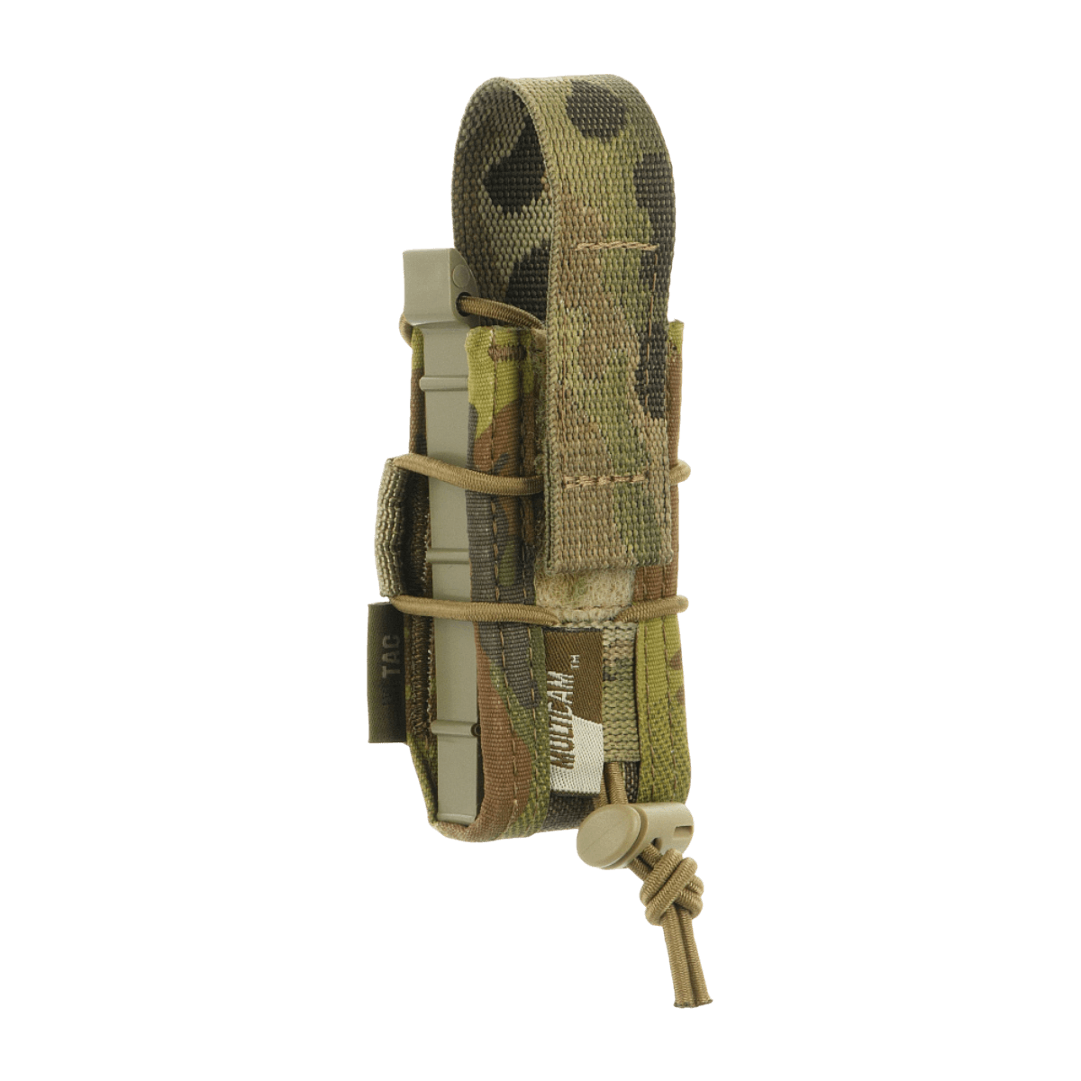 M-Tac Pistol Mag Pouch Gen.3 Cordura 500D, suunniteltu Glockille, MOLLE-kiinnitys, sopii myös monitoimityökaluille ja taktiseen lamppuun.