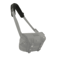 M‑Tac olkahihnan pehmike 50 mm Elite mukavuuteen ja painonjakautumaan laukuille, 3D-mesh-sisäosa.