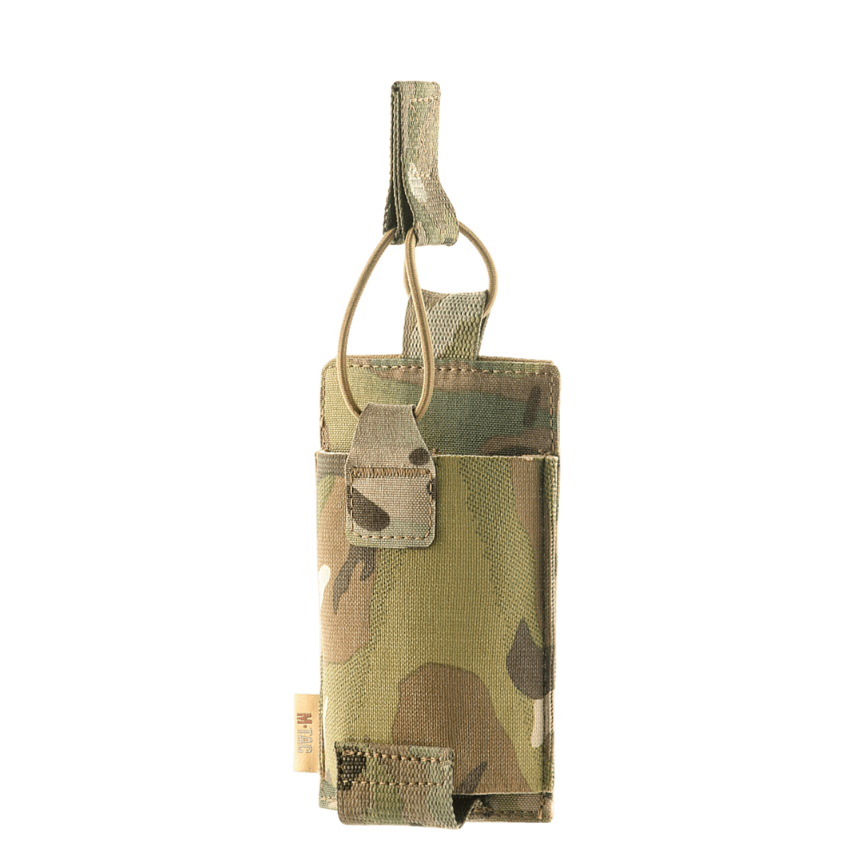 M-Tac elastinen lippatasku yhdelle lipalle Elite Cordura multicam, suunniteltu lipan varmaan kiinnitykseen, galleria-asento 1.