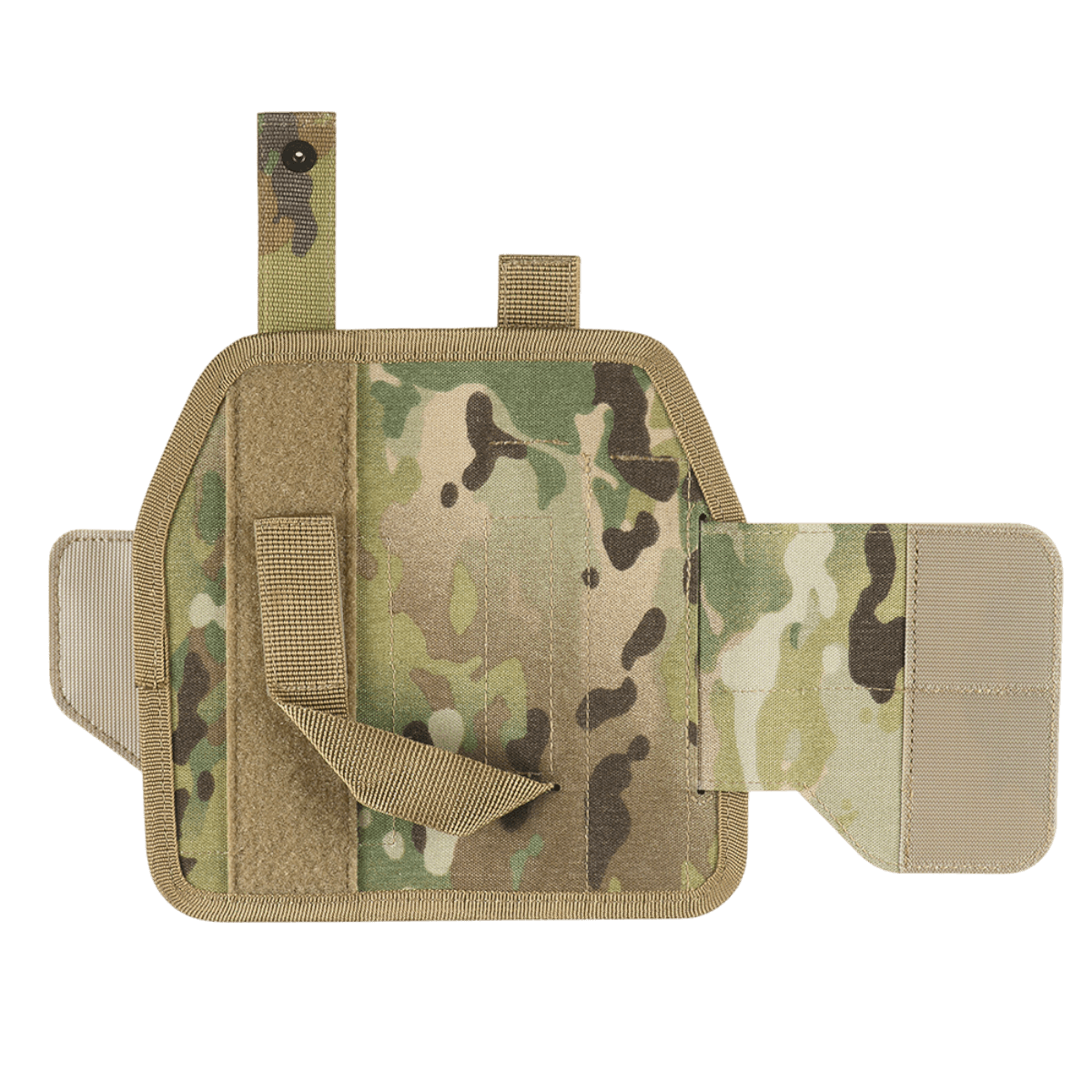 M-Tac Universal taktinen kotelo Elite vasen laminoitu Cordura 500D, säädettävä koko, NIJ-sertifiointi, galleria-asento 1.