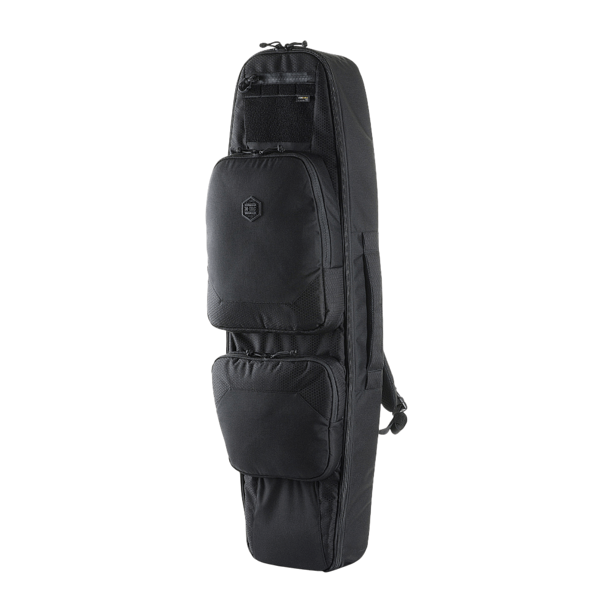 M‑Tac Gun Backpack Case 105 cm Elite Hex, AR-15- ja AK-kiväärien kuljetukseen, valmistettu Cordura 500D -materiaalista.
