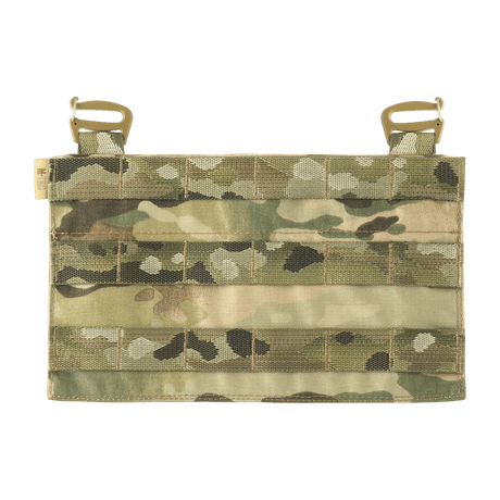 M‑Tac Front Panel Cuirass QRS, kevyt ja kestävä MOLLE-järjestelmällä, camo-kuvio, sopii sotilaskäyttöön.