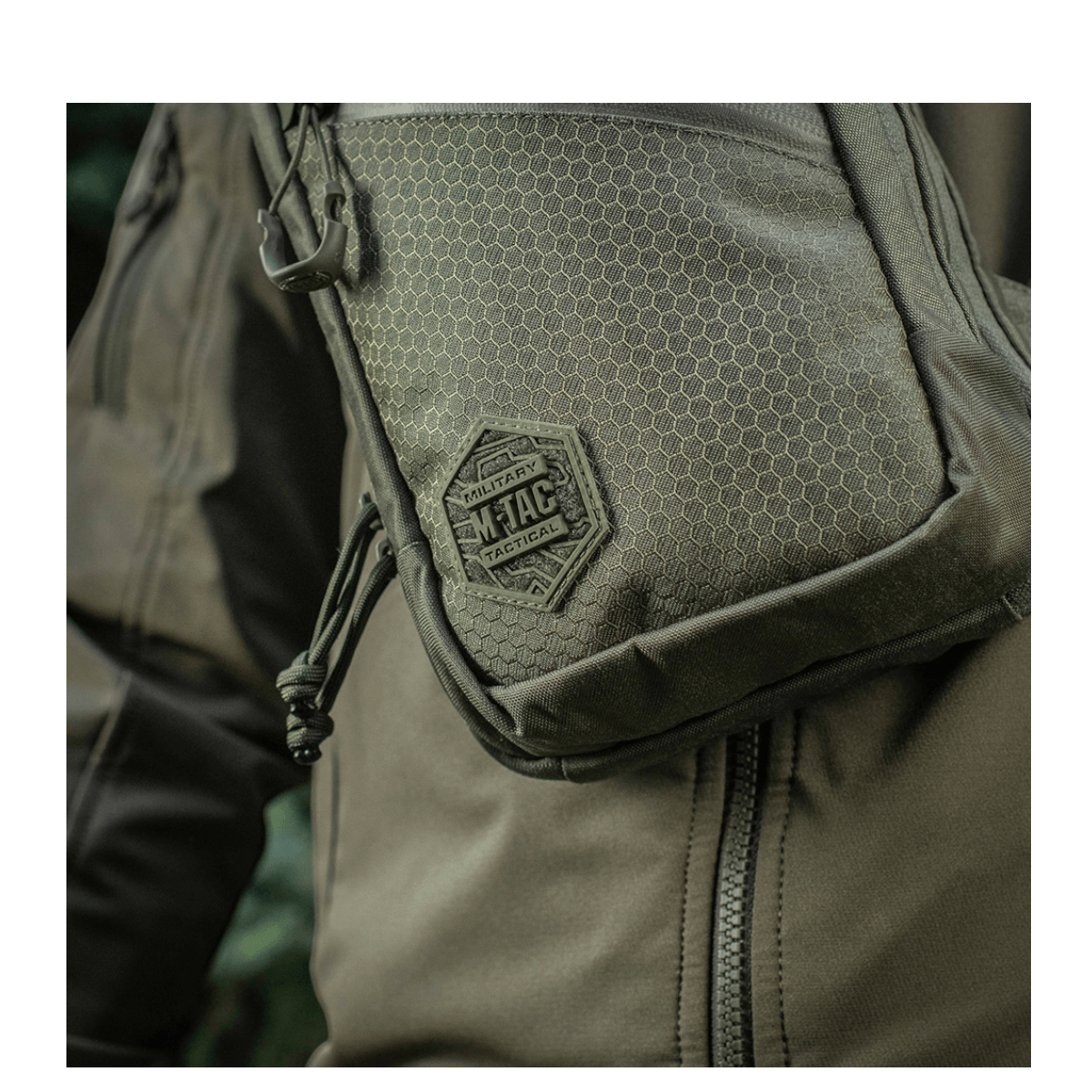 M-Tac Sling Pistoltaske Elite Hex Cordura Hex -materiaalista, säädettävä olkahihna.