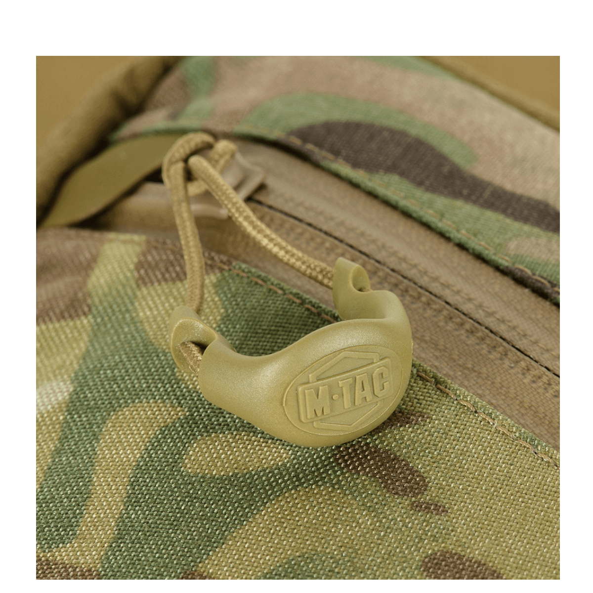 M-Tac Sling Pistoltaske Elite Hex kestävässä maastokuvioisessa Cordurassa ja YKK-vedoketjulla turvalliseen aseen kuljetukseen.
