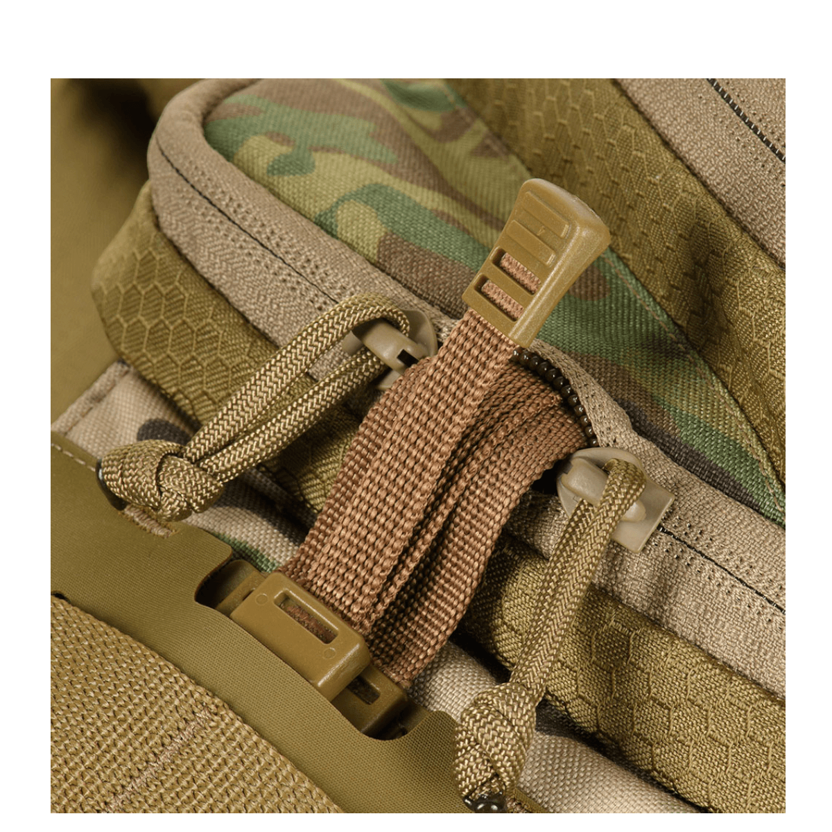 M-Tac Sling pistoolilaukku Elite Hex, YKK-vetoketjut ja säädettävät remmit, Cordura-materiaalia