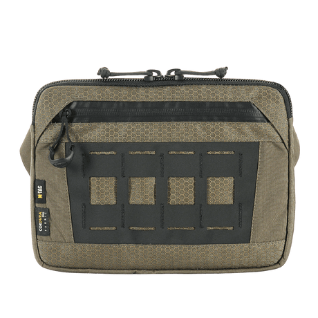 M-Tac Admin-laukku Elite Cordura 500D:stä ja Hexistä, YKK-vetoketjut, tyylikäs muotoilu ja toiminnallisuus, säädettävä olkahihna