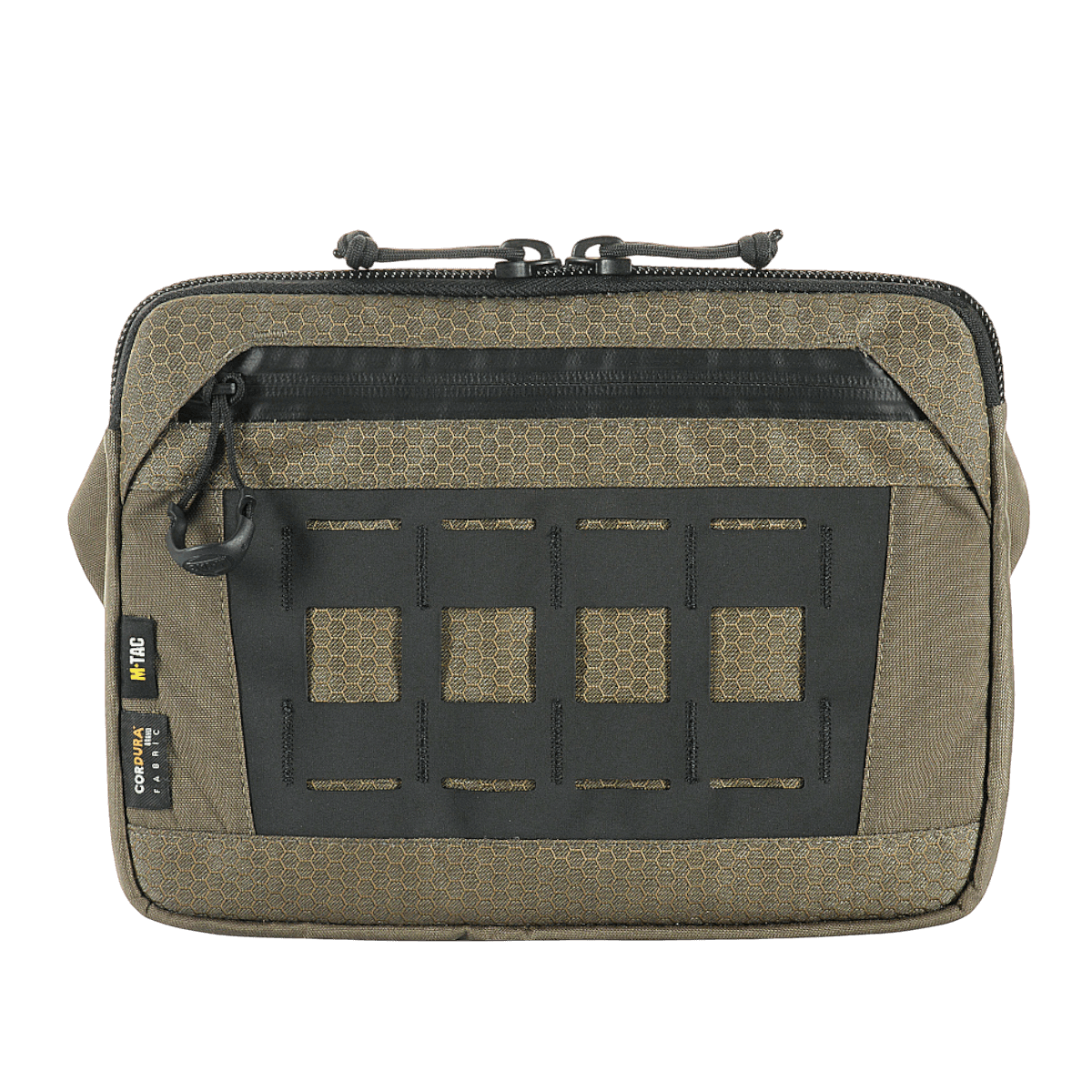 M-Tac Admin-laukku Elite kestävästä Cordura 500D:stä ja Hexistä, YKK-vetoketjut, kaksi taskua ja säädettävä olkahihna
