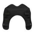 M-Tac olkapääpehmuste Plate Carrier Cuirass QRS:lle mustassa Cordura-kankaassa, 3D-mesh-paneelit mukavuutta ja ilmanvaihtoa varten.