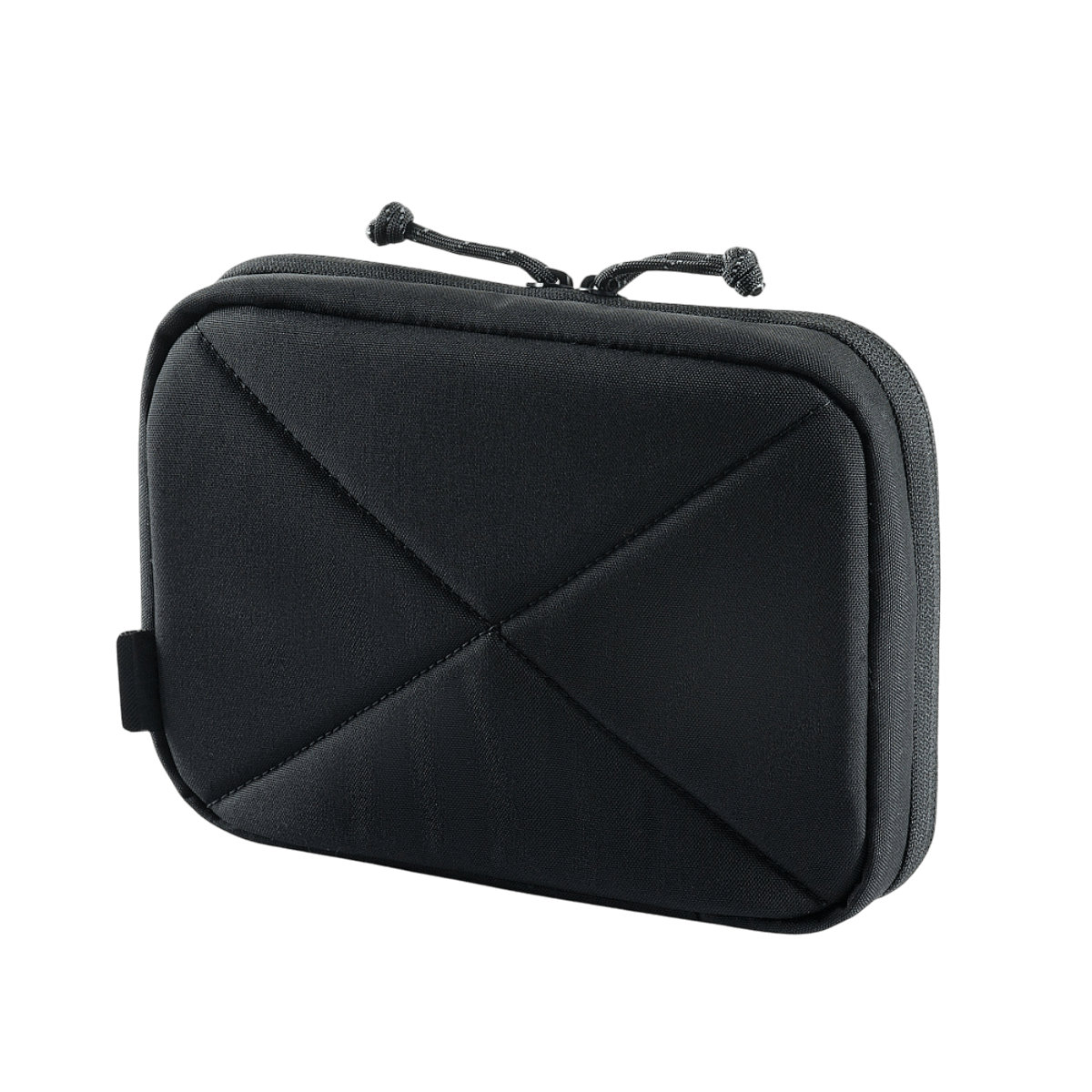 M-Tac Utility Organizer Slim Elite, musta säilytyskotelo 22x16 cm, kestävä, sopii EDC-kitille ja tarvikkeille