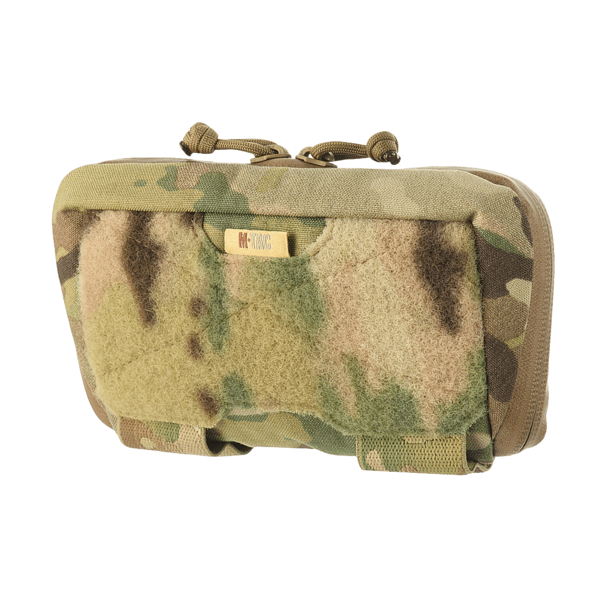 M-Tac Admin Pung Elite käytännöllinen organizer kestävästä Cordura 500D:stä, MOLLE-järjestelmällä ja vedenpitävällä vetoketjulla, maastokuvioitu.