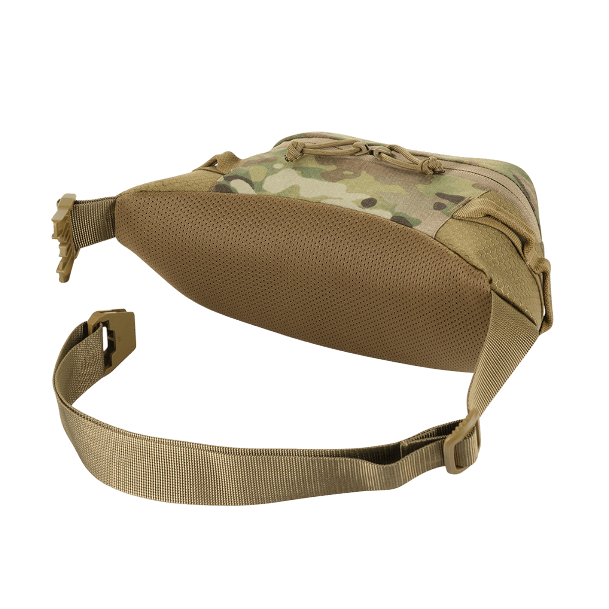 M‑Tac Elite Hex -vyölaukku Cordura-materiaalilla ja YKK-vetoketjuilla camo-muotoilussa.