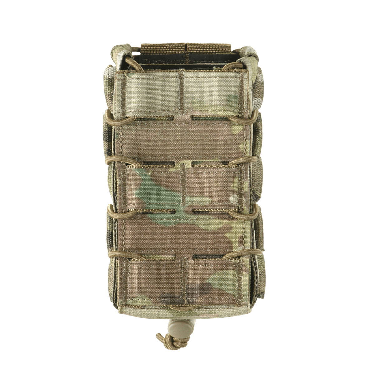 M-Tac kaksinkertainen lippastasku AK Gen.3:lle kulutusta kestävää Cordura 1000D:tä liukuestekumipinnalla, MOLLE-yhteensopiva.