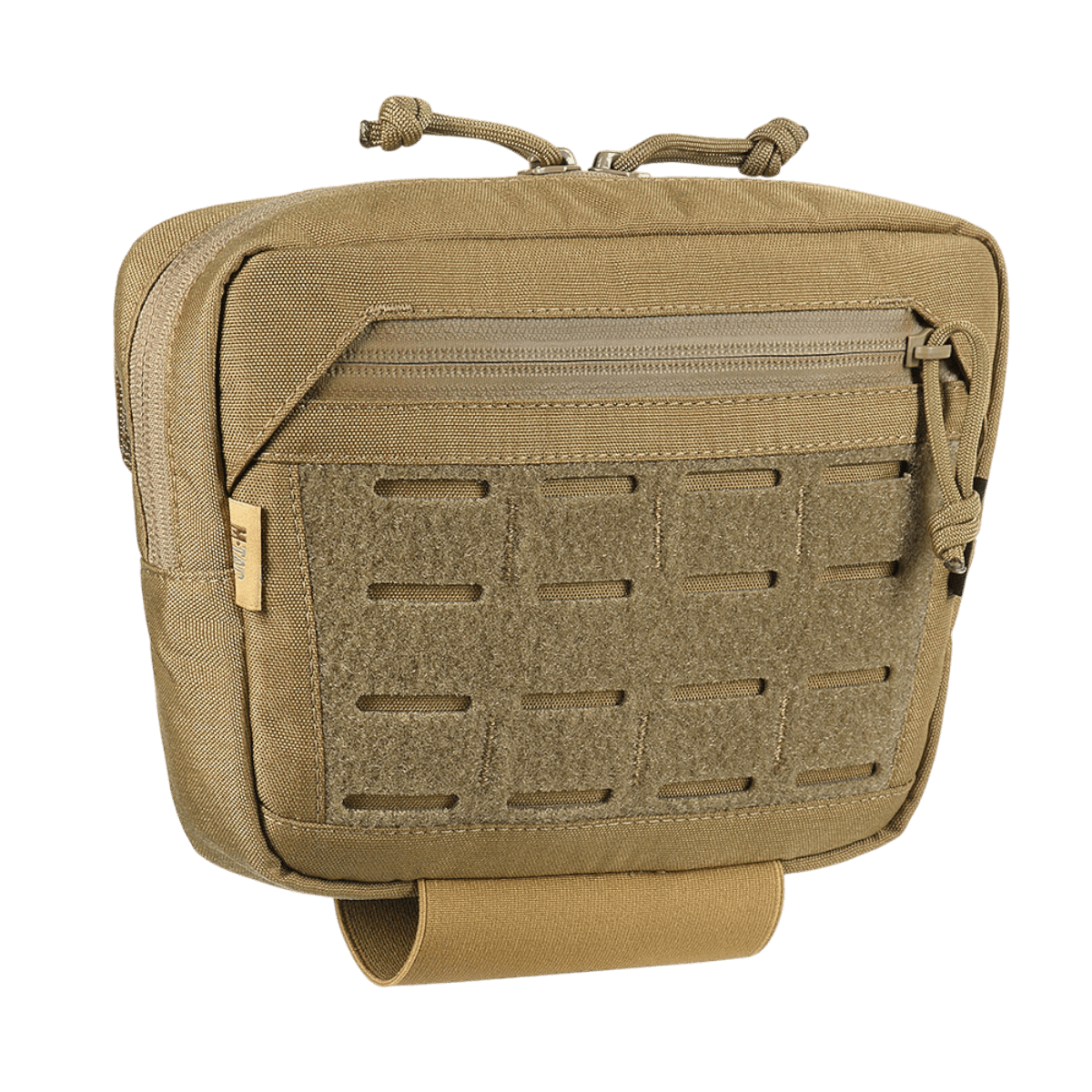 M-Tac Lomme til Tilbehør Lower Large Elite Plate Carrier, kestävä Cordura 500D, MOLLE-paneeli ja toiminnallinen vetoketjutasku, galleria-asento 1.