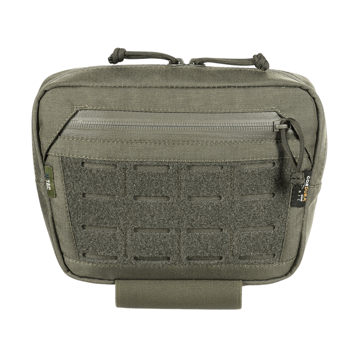 M-Tac Lomme til Tilbehør Lower Large Elite Plate Carrier kestävässä Cordura 500D -materiaalissa, NIJ-sertifiointi, näkymä galleria-asennossa 1, harmaa väri.