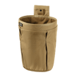 M‑Tac Magasinsæk Dump Pouch Lite Elite Cordura 500D:stä quick-pull -lukitusjärjestelmällä ja tuuletetulla pohjalla, kuvattu edestä. Helppo kiinnittää MOLLEen.
