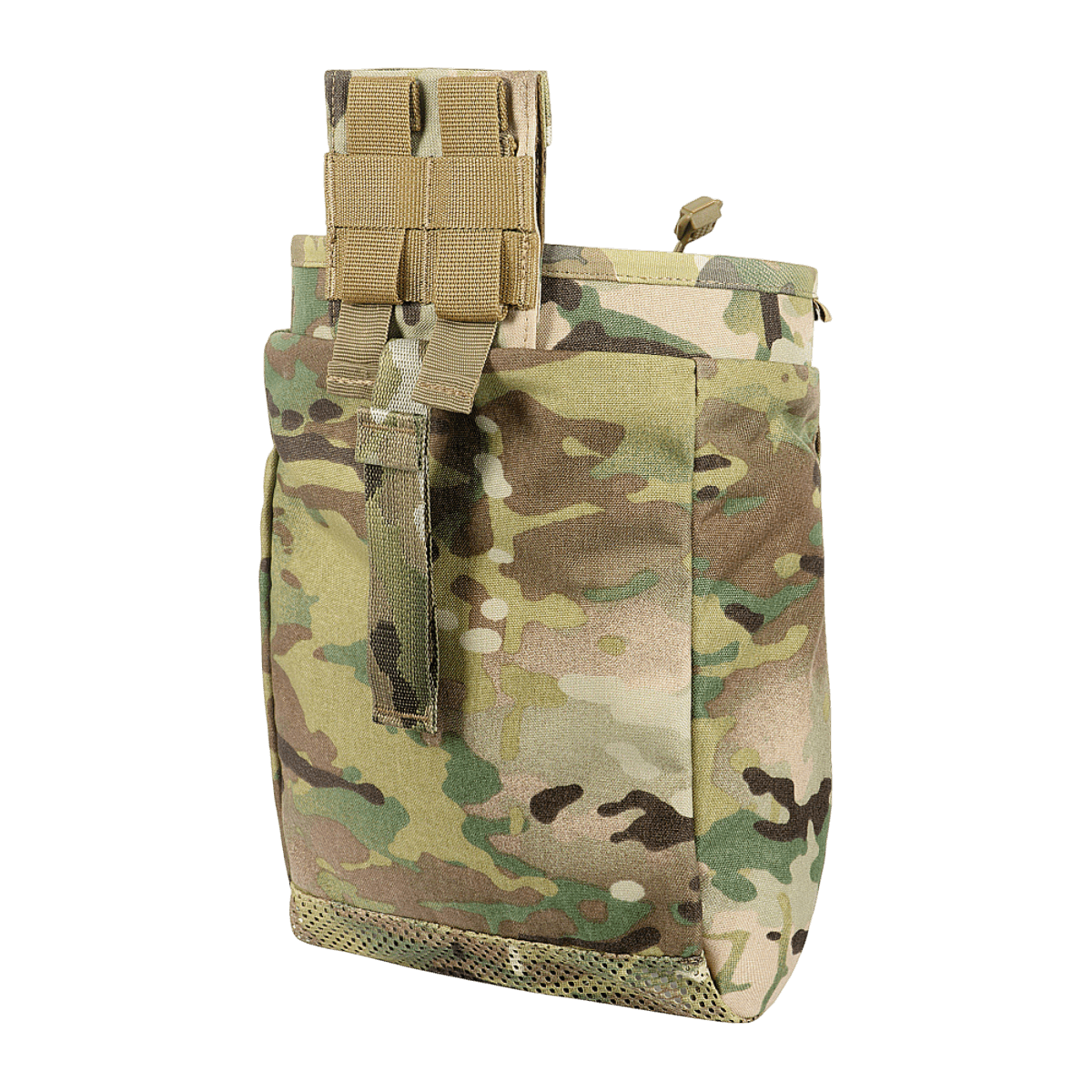 M‑Tac Magasinsæk Dump Pouch Lite Elite, kestävä Cordura 500D, MOLLE-kiinnitysmahdollisuus, nopealukitusjärjestelmä, maastokuvio.