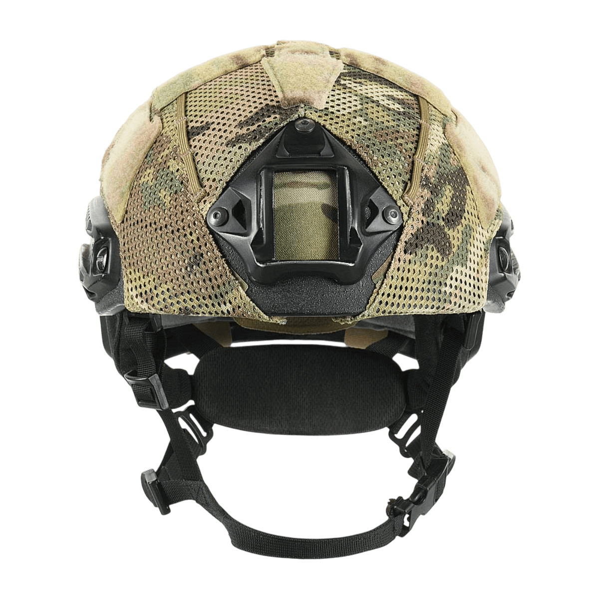 M‑Tac Hjelmcover Shroud Elite TOR-D-kypärille, maastokuvio, Cordura 500D, Velcro-paneelit ja kiinnitysremmit. Tehokas naamiointi.