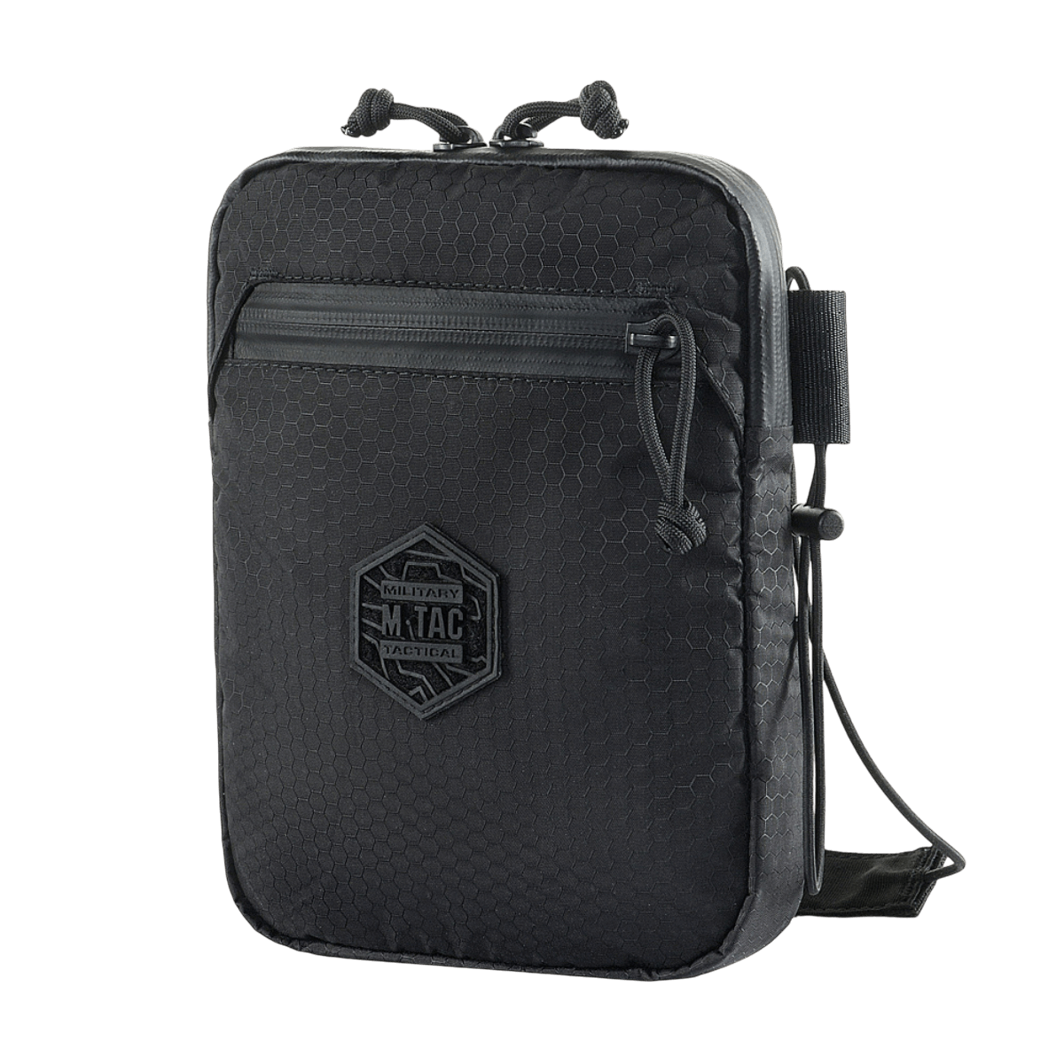 M‑Tac Pocket Bag Elite HEX kulutusta kestävässä materiaalissa YKK-vetoketjulla, kompakti laukku EDC-varusteille, sopii päivittäiseen käyttöön.
