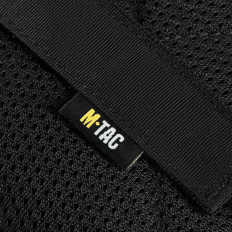 Yksityiskohtakuva M‑Tac Pocket Bag Elite HEX:stä kulutusta kestävässä materiaalissa ja YKK-vetoketjuilla, sopii EDC-varusteille.