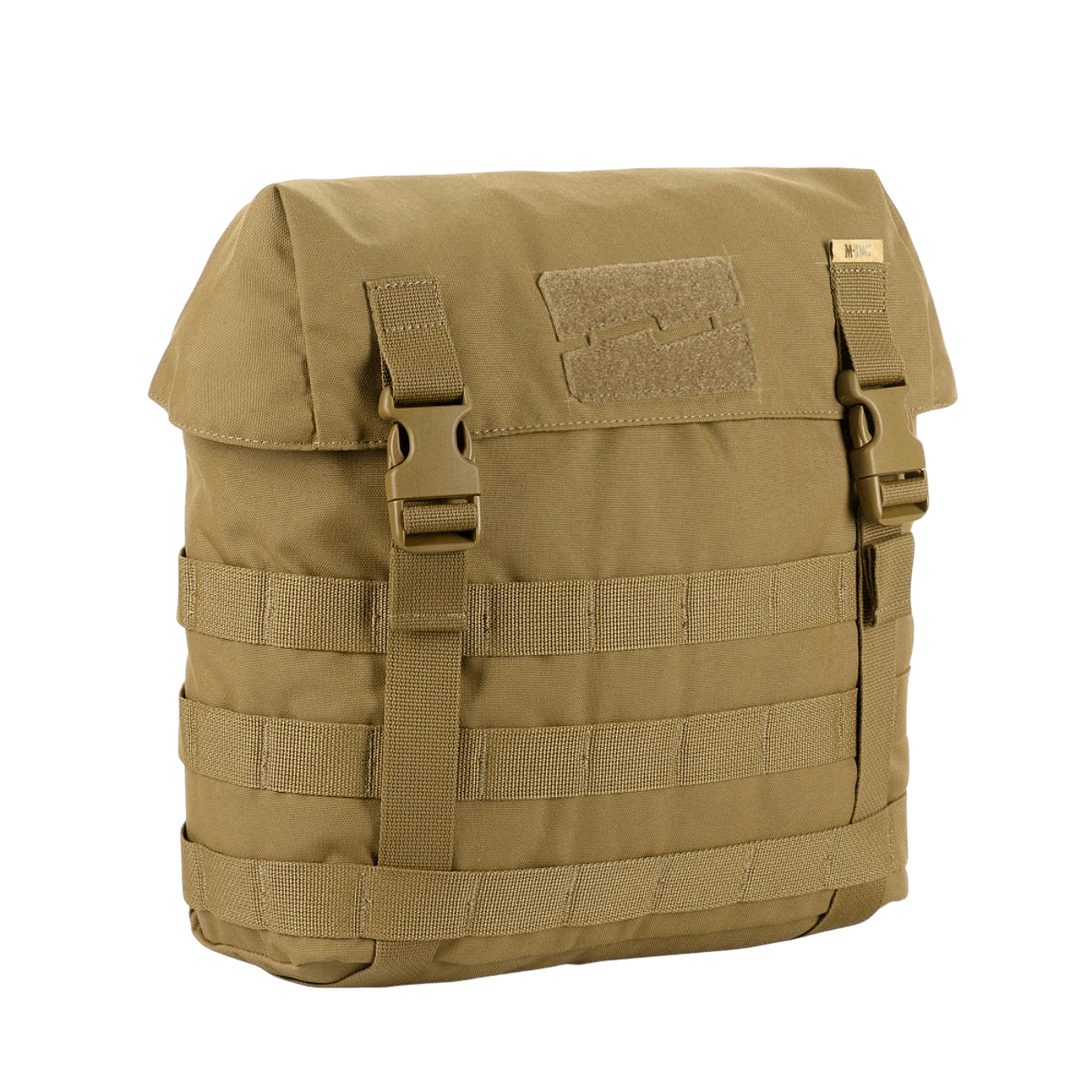 M-Tac Pouch Sukharka Gen.3 XL kestävässä Cordura 500D:ssä MOLLE-järjestelmällä ja velcro-paneelilla, ihanteellinen kenttävarusteille ja assault-käyttöön.