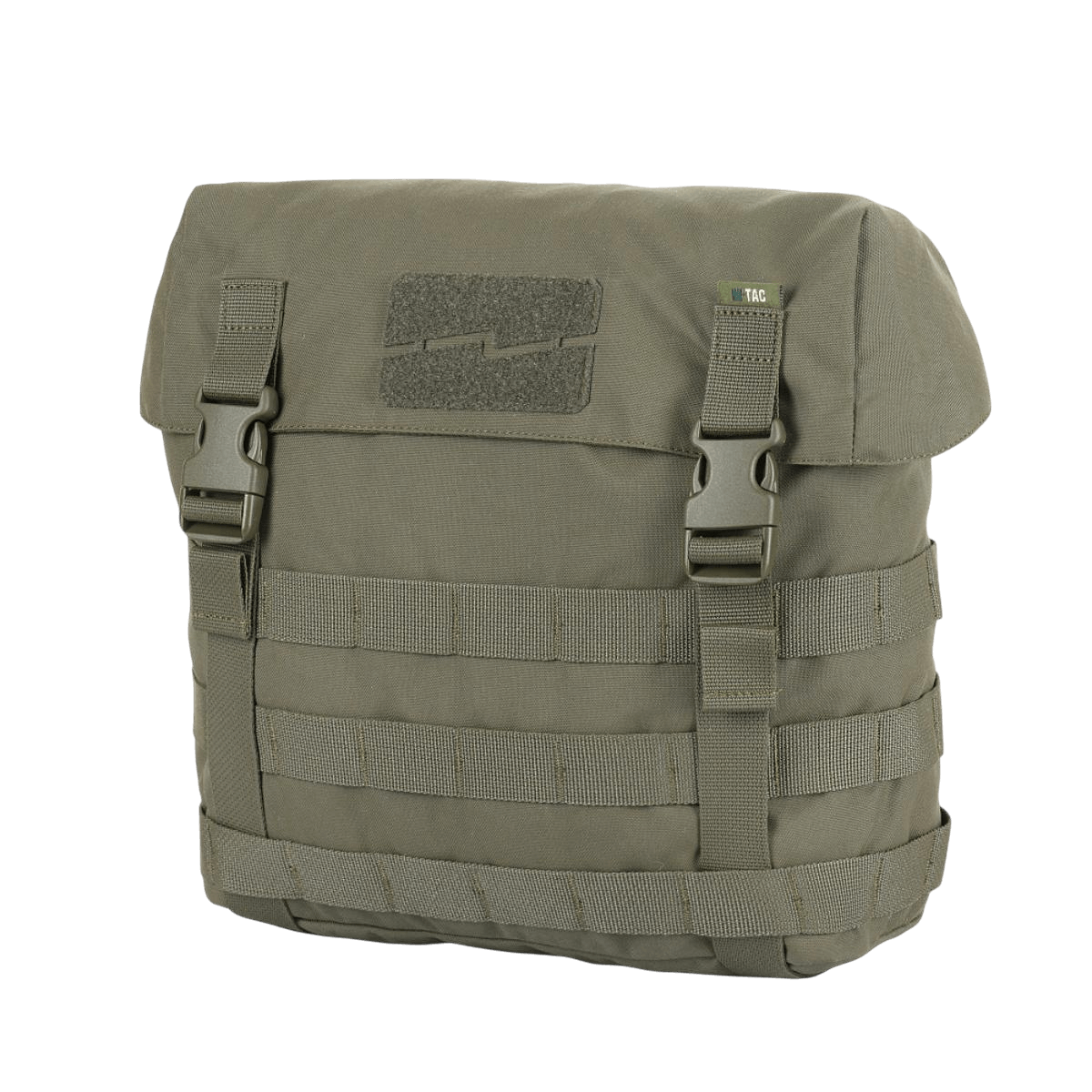M-Tac Pouch Sukharka Gen.3 XL Cordura 500D:ssä MOLLE-järjestelmällä ja Woojin‑laitteistolla.