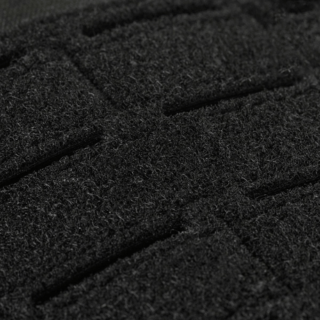 Lähikuva Cordura-kankaasta M-Tac STURM Elite -repussa, näyttää tekstuurin ja muotoilun.