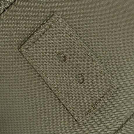 Yksityiskohta M-Tac STURM Elite -repusta Cordura-materiaalista, näyttää lujan ompeleen ja materiaalin.