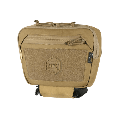 M-Tac Large Elite Gen.II -olkalaukku Cordura 500D:stä, YKK-vetoketjut ja etu-Velcro-paneeli, sopii taktiseen käyttöön ja varusteiden järjestelyyn.