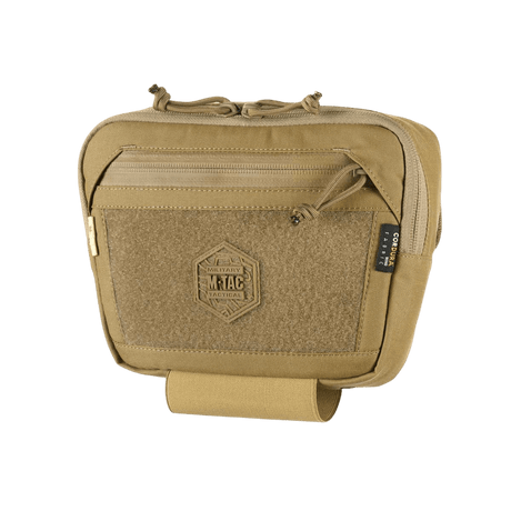 M-Tac Large Elite Gen.II -olkalaukku Cordura 500D:stä, Velcro-paneeli, kolme päälokeroa ja YKK-vetoketjut taktiseen käyttöön.