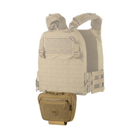 M-Tac Large Elite Gen.II -olkalaukku taktiseen muotoiluun, robuusti Cordura 500D -materiaalista ja useilla lokeroilla.