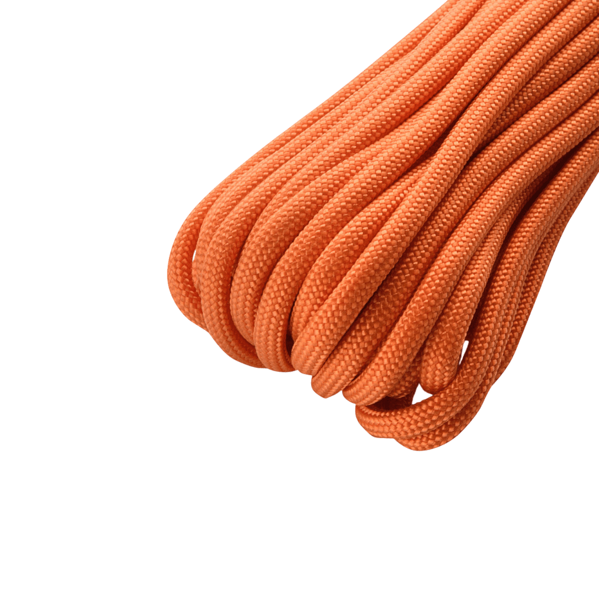 M-Tac Paracord 550 Type III 15 m vahva oranssi nailonköysi, sopii ulkoiluun ja hätäkäyttöön, halkaisija 4 mm, vetolujuus 240 kg.