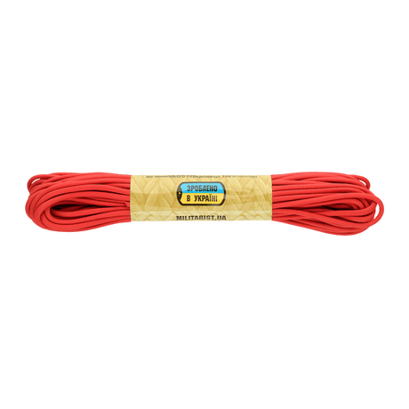 M-Tac Paracord 550 Type III 15 m vahva nailonköysi ulkoiluun ja hätäkäyttöön, pituus 15 m, halkaisija 4 mm, vetolujuus 240 kg.